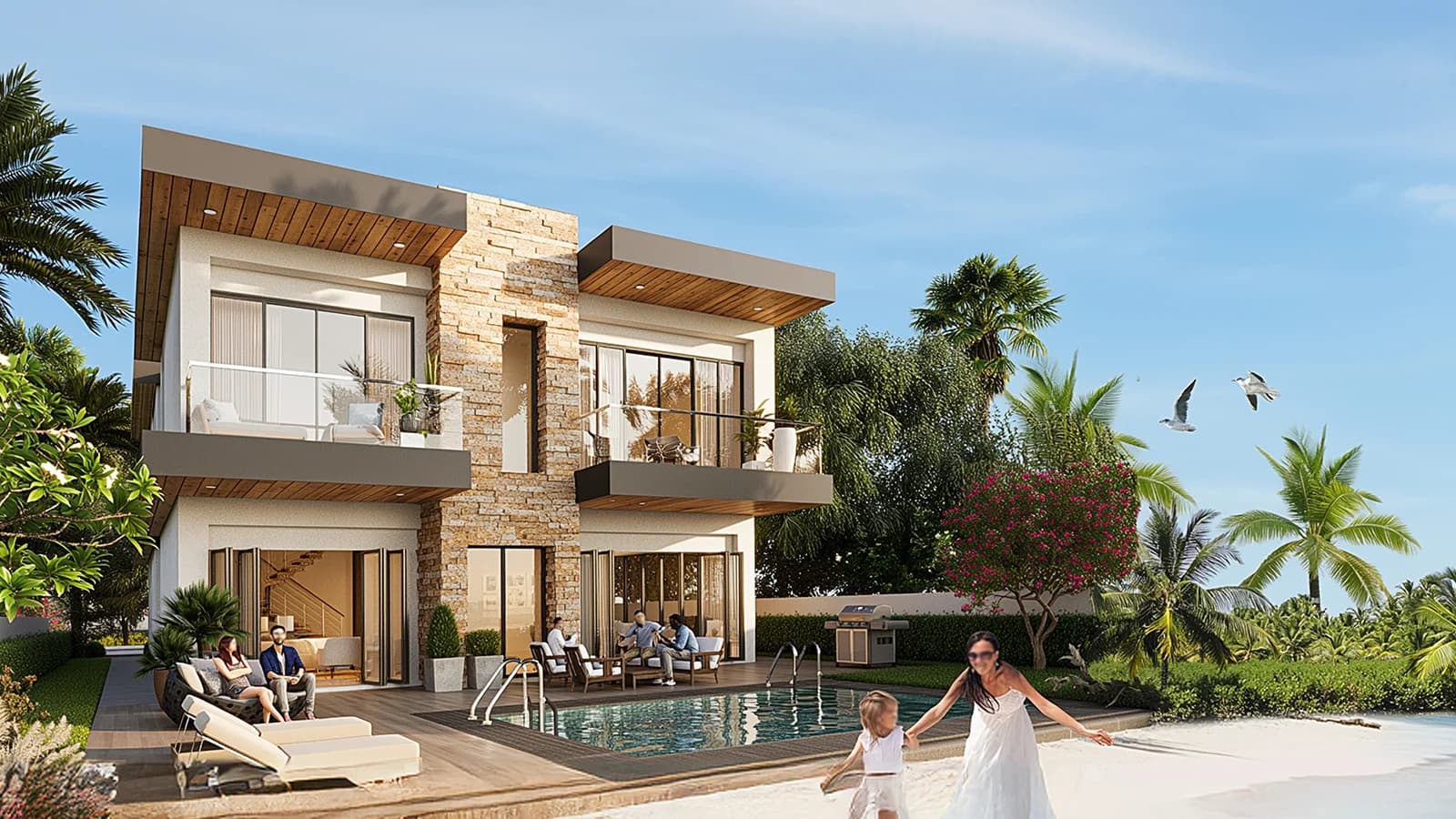 Costa Brava at DAMAC Lagoons — official DAMAC hero