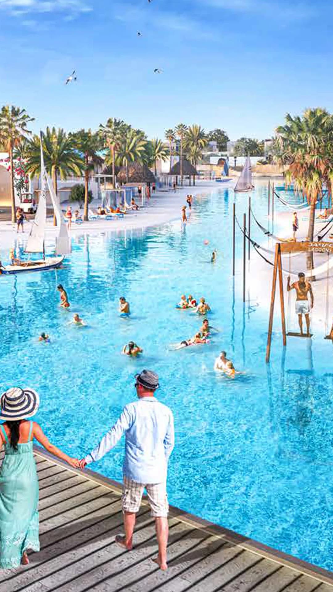 Santorini at DAMAC Lagoons — official DAMAC hero